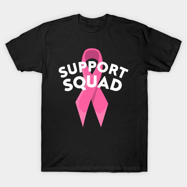 Support Squad Cancer Awareness T-Shirt by TheBestHumorApparel